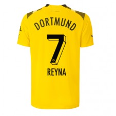 Borussia Dortmund Giovanni Reyna #7 Tredjedrakt 2022-23 Kortermet